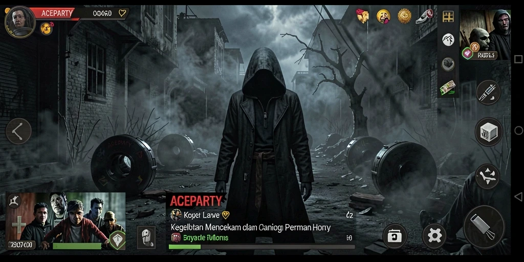 Screenshot menampilkan gameplay mendebarkan di dunia Horror.