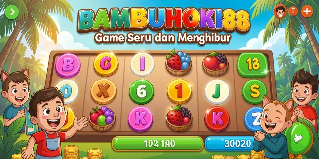 Tampilan permainan Bingo di BAMBUHOKI88 yang seru dan interaktif.