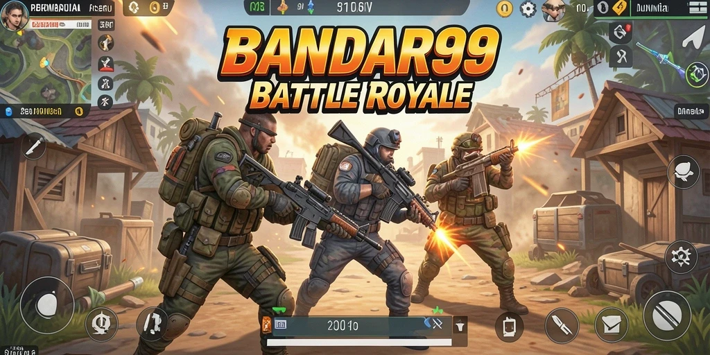 Gameplay seru di BANDAR99 dengan aksi Battle Royale yang mendebarkan.