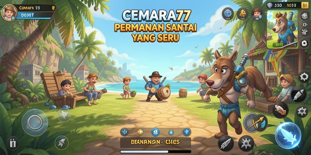 Screenshot CEMARA77 menampilkan gameplay yang seru dan menarik.