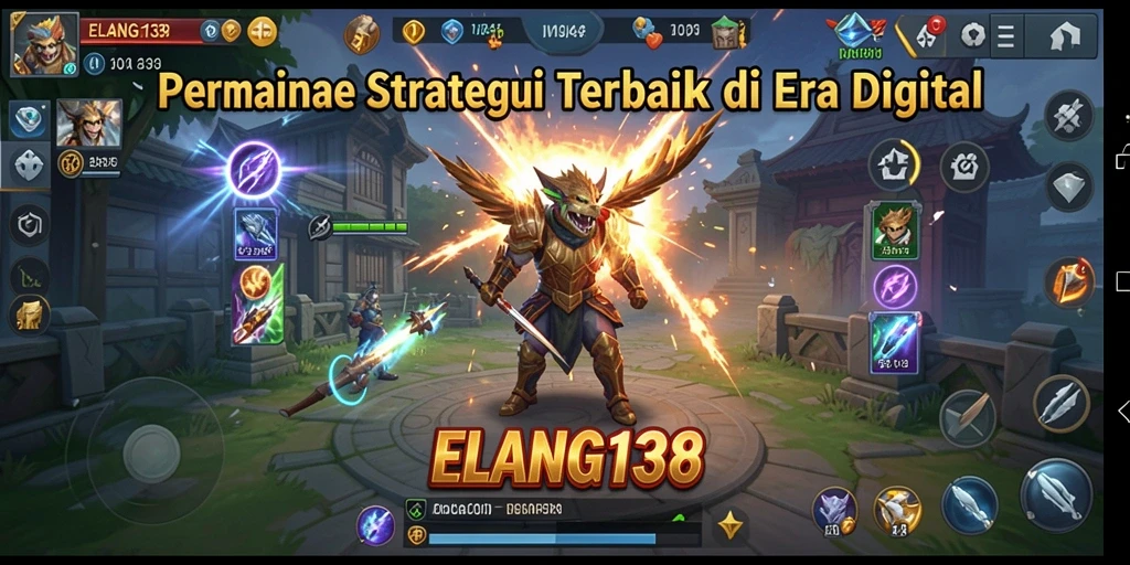 Tampilan menarik dari gameplay ELANG138 dengan strategi mendalam.