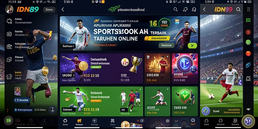 Tampilan menarik dari gameplay Sportsbook IDN89.