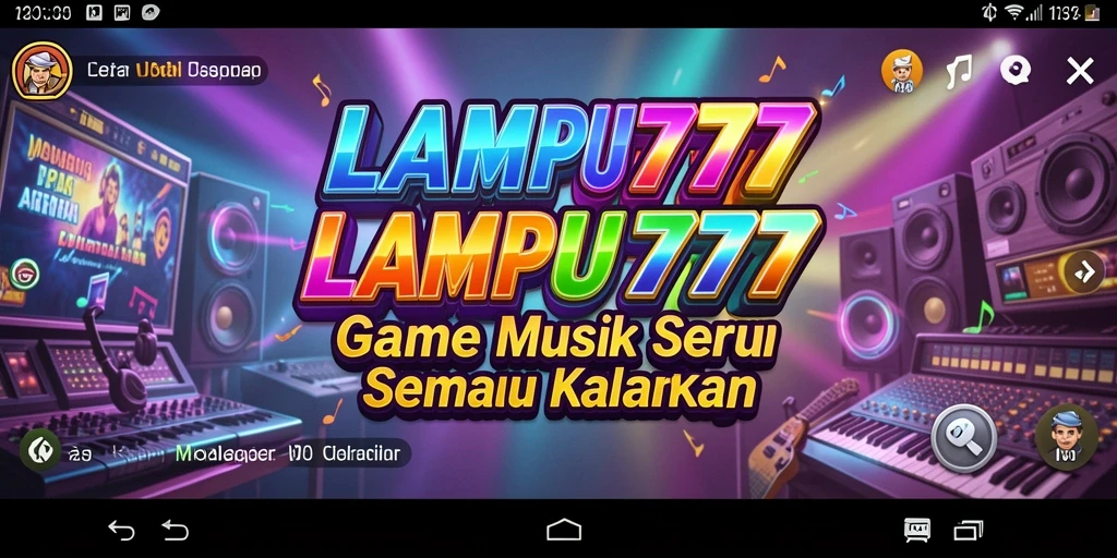Tampilan gameplay interaktif yang menarik dari LAMPU777.