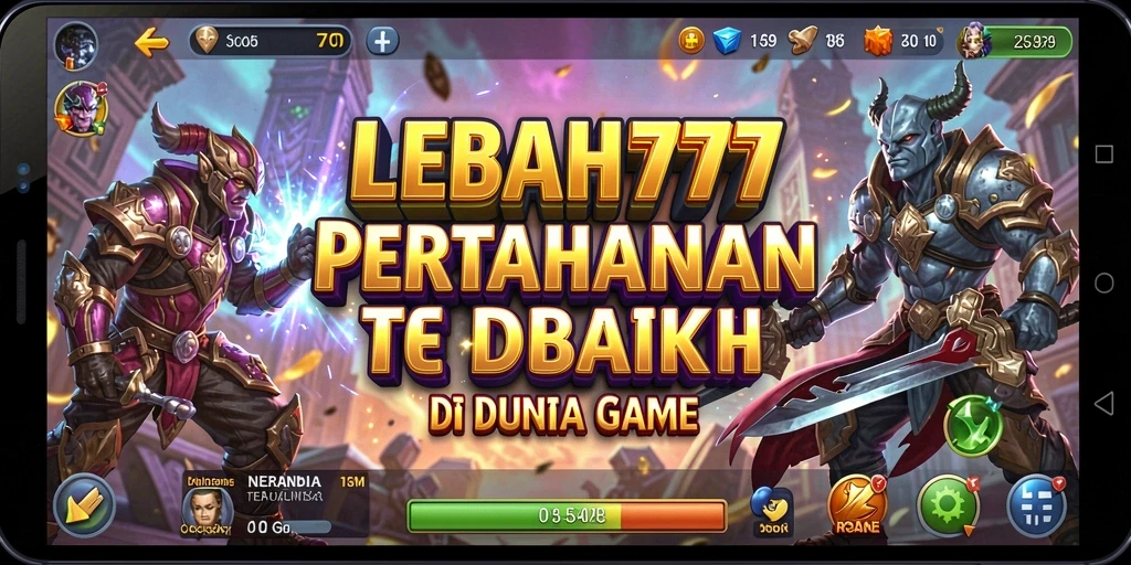 Gameplay mendebarkan dari game Tower Defense LEBAH777.