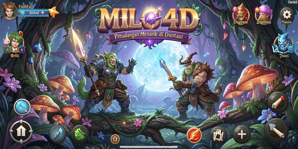 Tangkap layar gameplay <strong>MILO4D</strong> dengan petualangan seru dan grafis yang menawan.