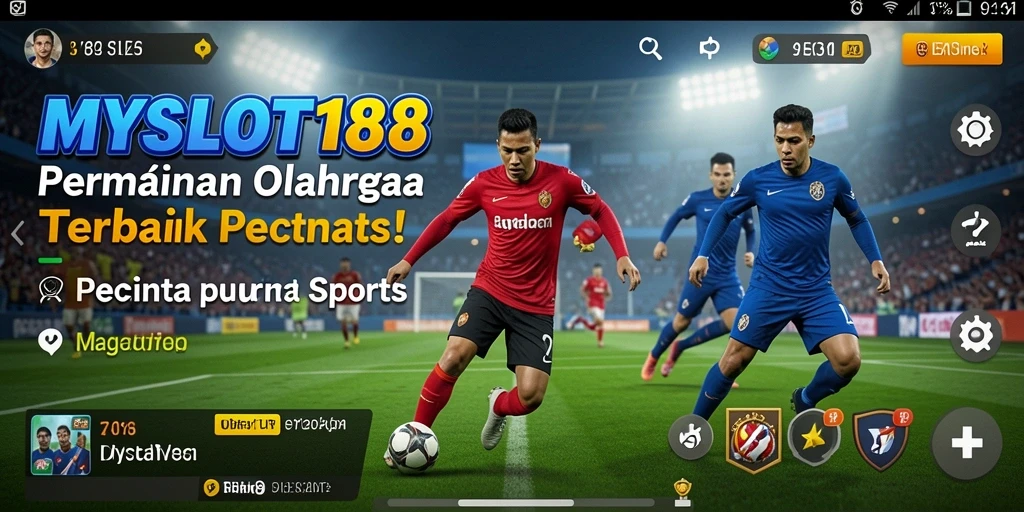 Tampilan gameplay MYSLOT188 yang mendebarkan dari berbagai cabang olahraga.