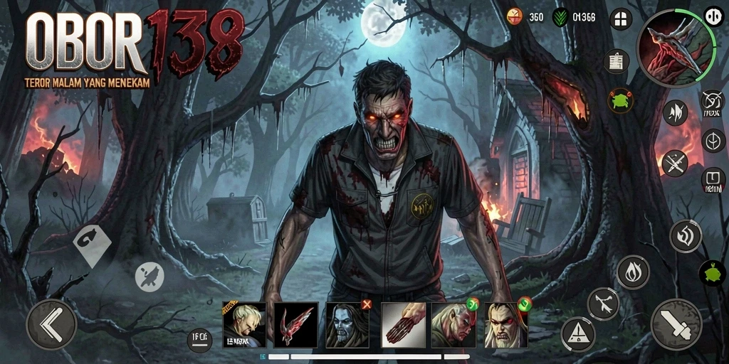 Gameplay OBOR138 yang penuh ketegangan dan teror.