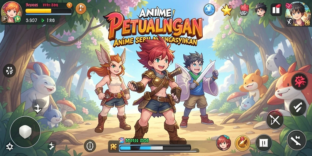 Tampilan gamplay seru penuh aksi dari PP7 yang memukau.