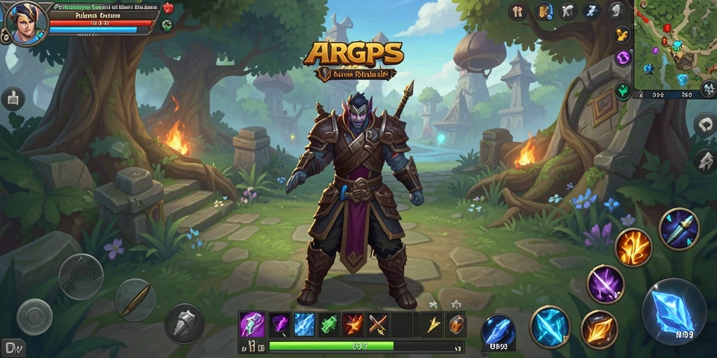 Tampilan gameplay seru dari game ARPG RR999.