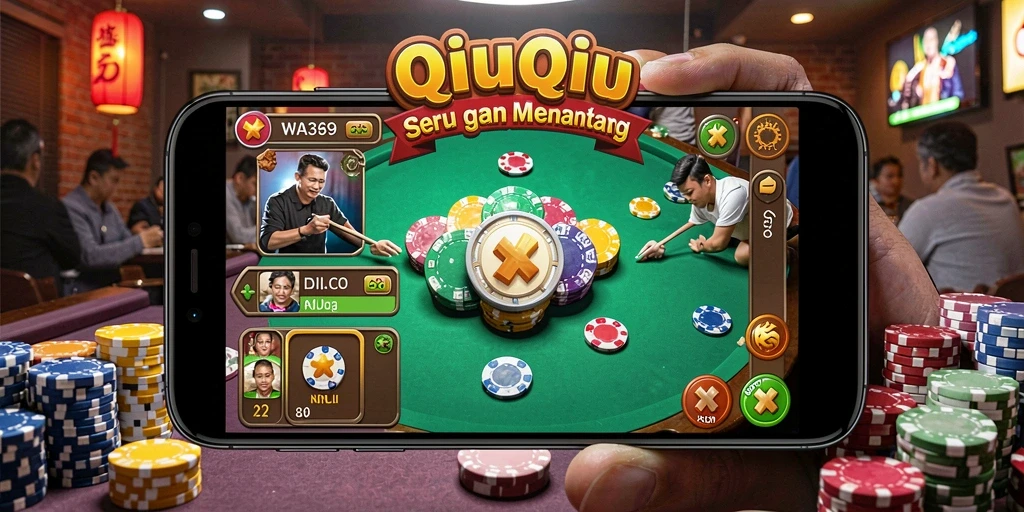 Screenshot gameplay QiuQiu yang mendebarkan di WA369.